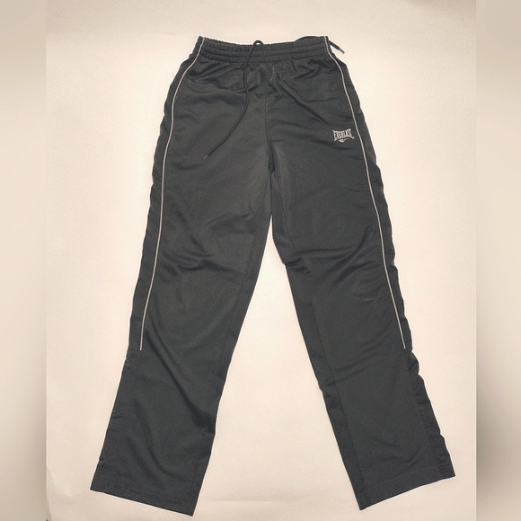 Everlast Pants Sweatpants 0 Polyester Green Everlast Grey Strips Sides With Pockets Poshmark